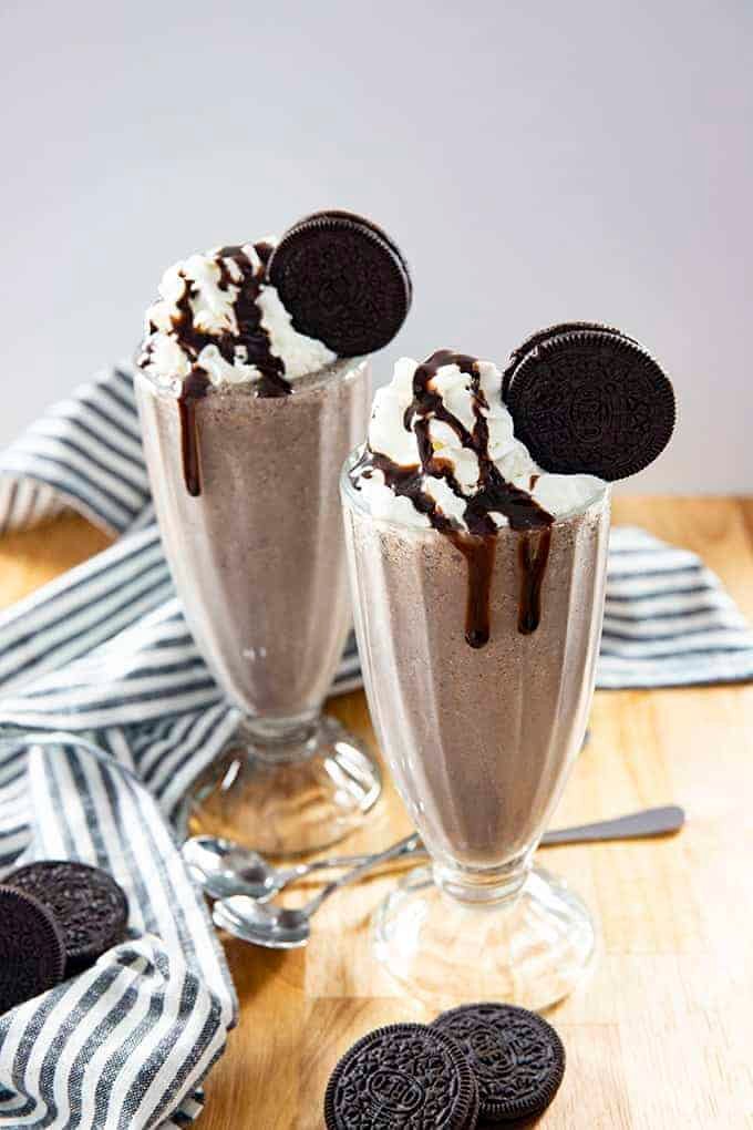 Oreo milkshake