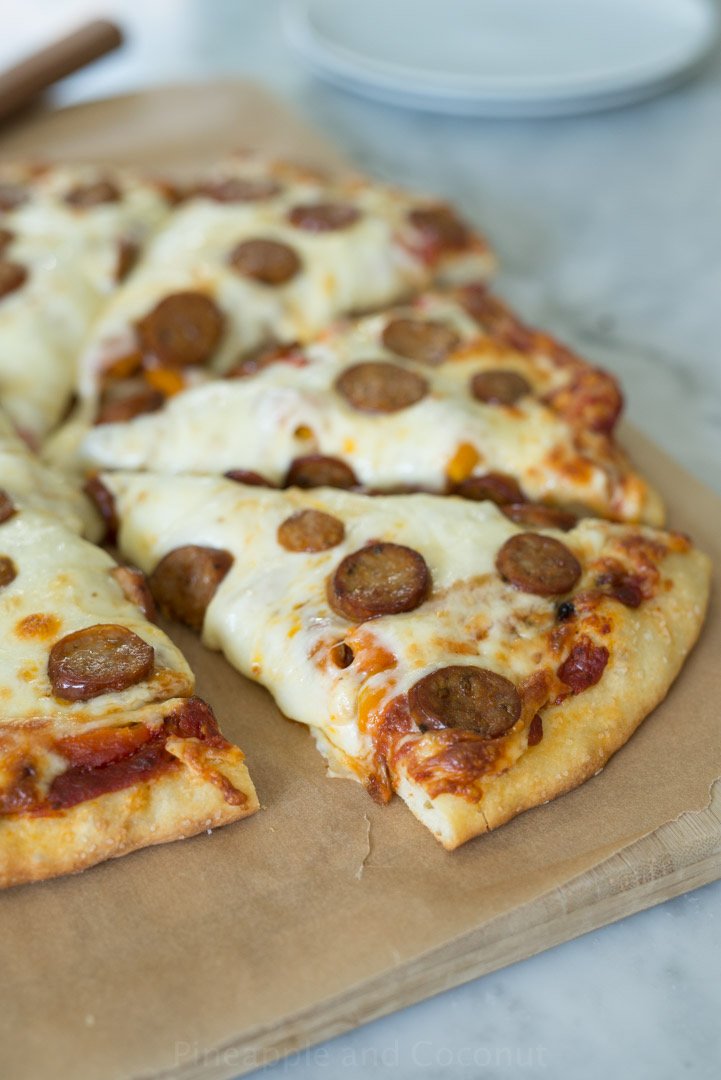 Sausage pizza small